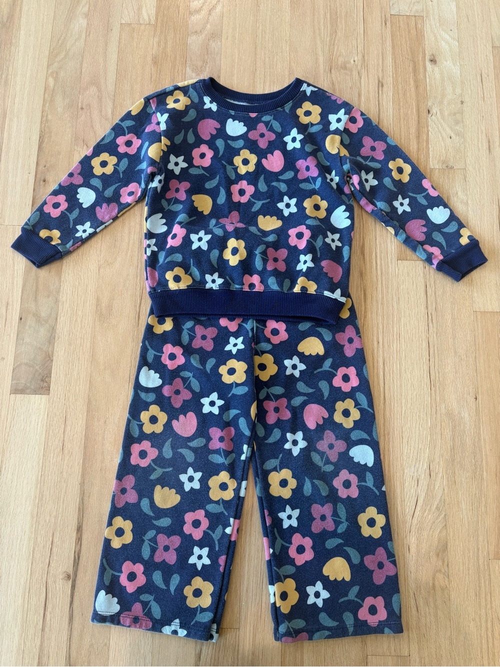 Garanimals Floral Toddler Sweatsuit